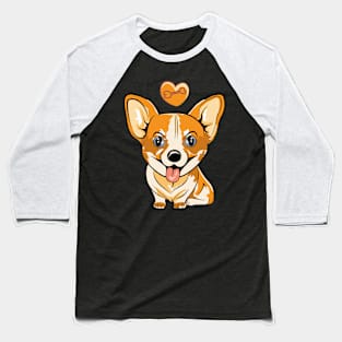 Corgi is a bone lover Baseball T-Shirt